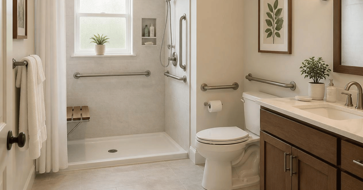 Bathroom safety after hospital discharge